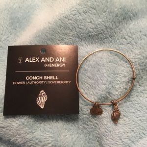 Alex and Ani Conch Shell bangle
